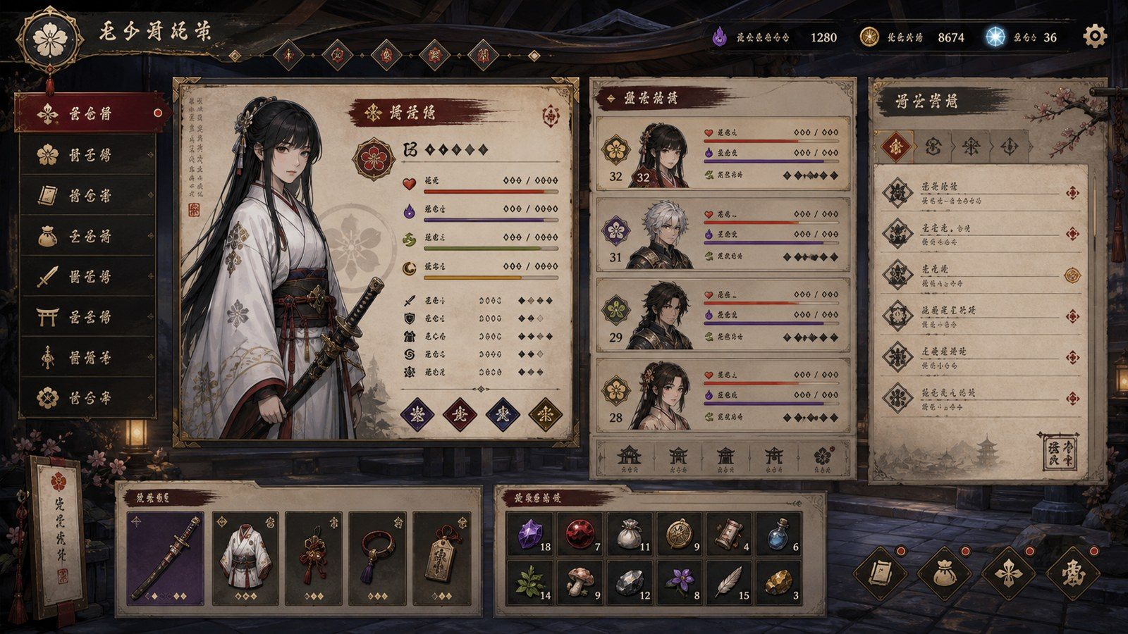 玉莲之剑v0 支线内容 资料图 2