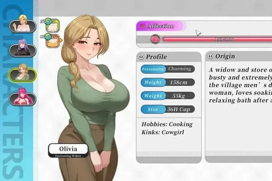 幸福岛幻想_Fantasy of Bliss Island 攻略要点 画面