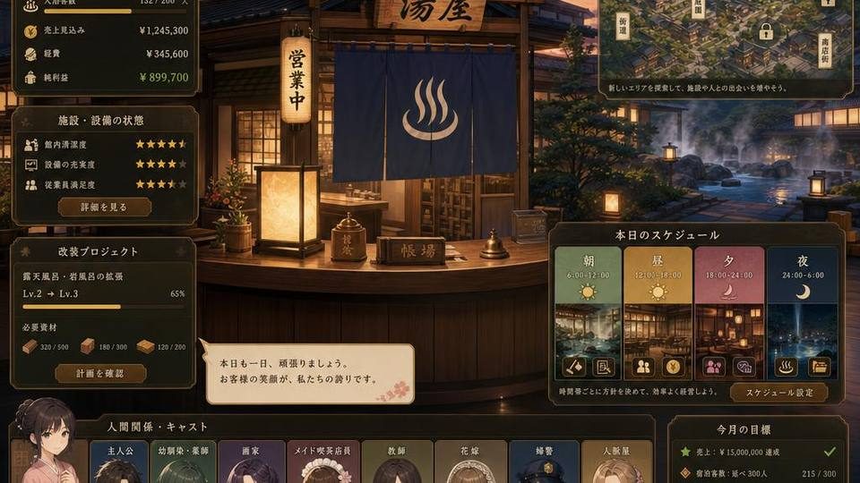 背德浴场 地图探索 画面 5