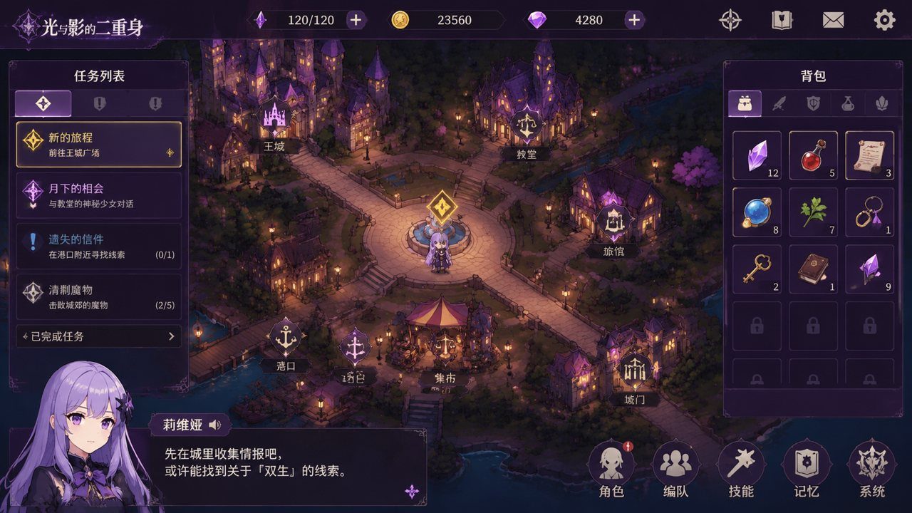 光与影的二重身 地图探索 详情图 3