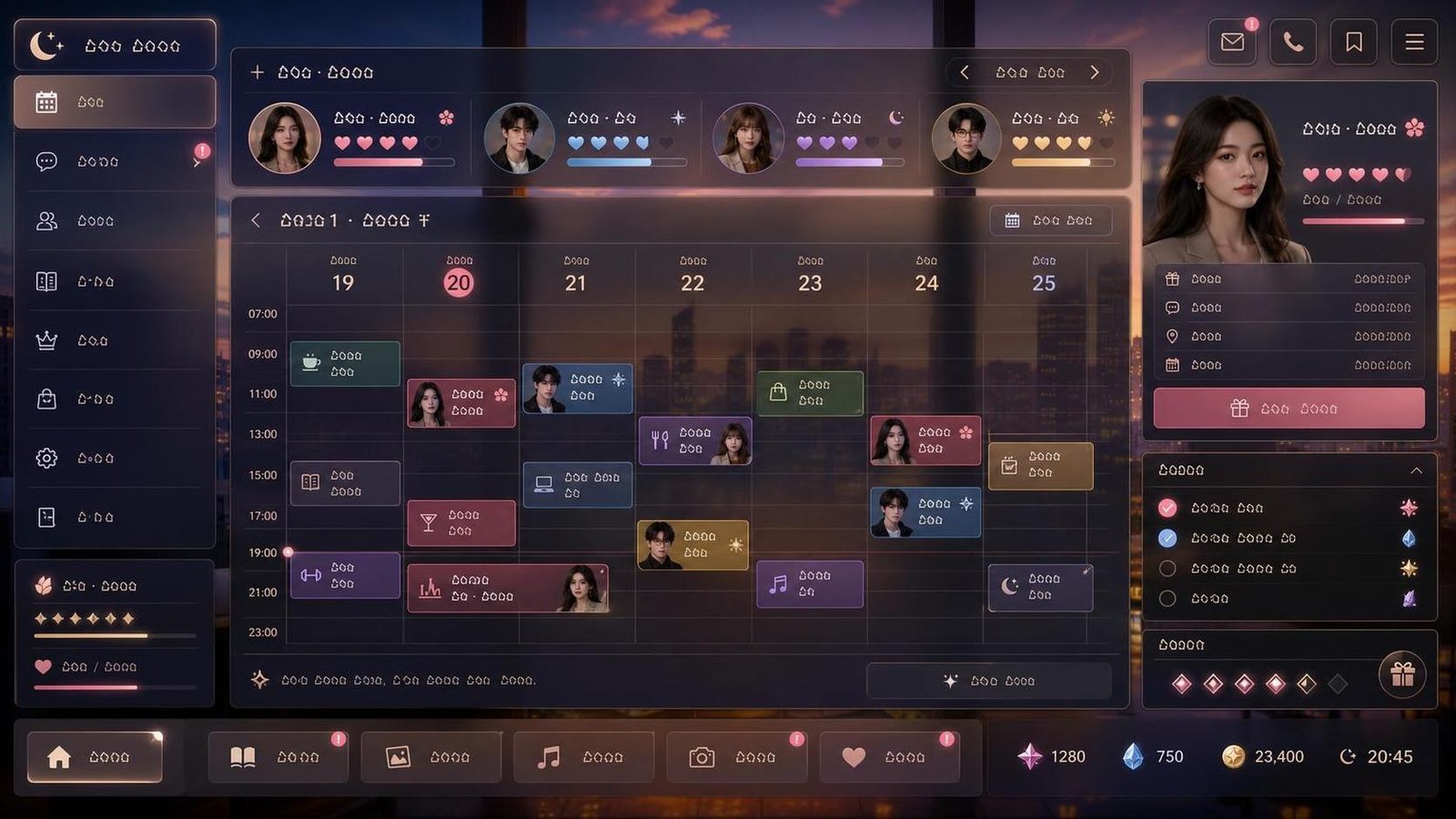 糖爹买下并绑定SugarDaddy 角色养成 展示图 2